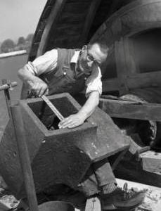 "Pitstone, Bucks - John Bierton measuring canister"