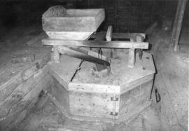 Grain Hopper and Millstone, watermill, Cavenham