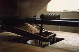 Hopper, shoe and damsel, Upwey Mill, Upwey