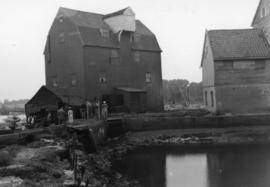 View across the millpond, Woodbridge Tide Mill, Woodbridge