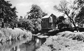 View from downstream, Holme Mills, Biggleswade