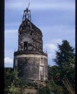 Composite Mill, Little Laver, derelict without sails