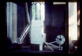 Model of Thornham composite mill in church