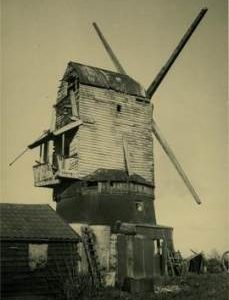 Mill Road Mill, Banham, derelict