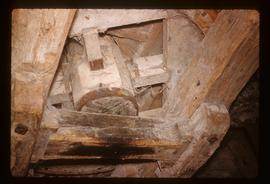 Interior, smock mill, Herne