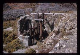 Stamps at quarry, Trevellas Combe Mill, St Agnes