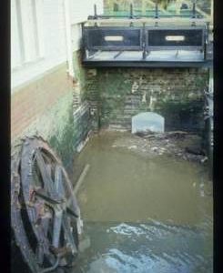 Part of exterior of watermill building