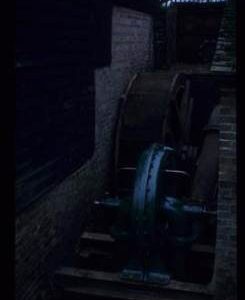 Waterwheel and turbine, Batemans Mill, Burwash
