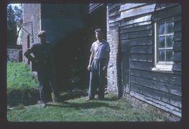 Miller and assistant, Terwick Mill, Rogate