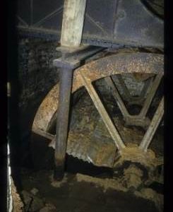 Interior of watermill