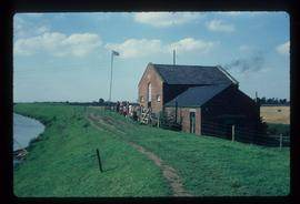 Red brick steam-powered pumping station, Dogdyke, Lincs.