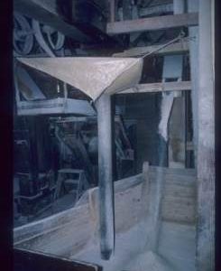 Interior of watermill