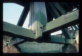 Trestle of post mill