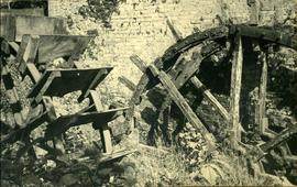 Old and new waterwheels, Lodsbridge Mill, Selham