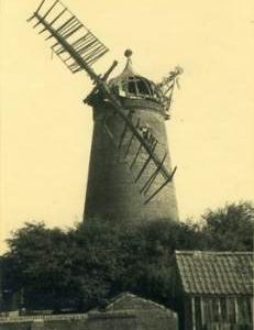 Wrecked cap and sails, Scrimshaw's Mill, Bottesford