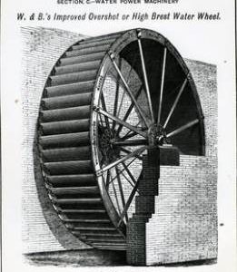 Whitmore and Binyon Advertisement Waterwheel 2