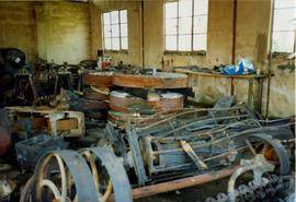 Millstones and machinery, watermill, Great Bardfield