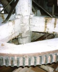 Spur wheel, Deben Mill, Wickham Market