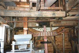 Bottom of Brake Wheel with Wallower, Webster's Mill, Framsden