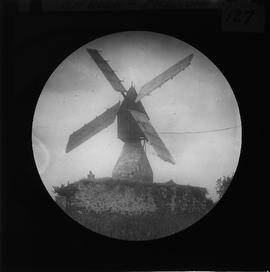 Cainon, France - Cavier post mill with Berton sails