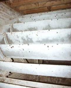 Waterwheel blades, watermill, Hoxne
