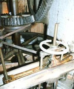 Pit wheel, wallower and spur wheel, watermill, Layham