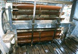 Close-up Waterwheel, watermill, Layham