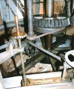 Wallower and spur wheel, watermill, Layham