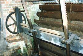 Close-up Waterwheel 2, watermill, Layham