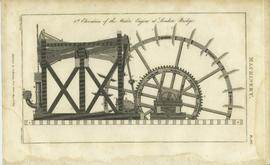 1st Elevation of the Water Engine at London Bridge