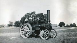 Steam traction engine, smock mill, Fulbourn