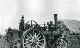 Steam traction engine, smock mill, Fulbourn