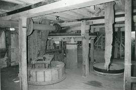Crown Wheel, Stone Nut and Millstone, watermill, Ixworth