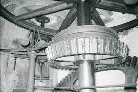 Pit wheel, wallower and spur wheel, watermill, Layham
