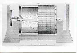 Drawing of unknown water wheel