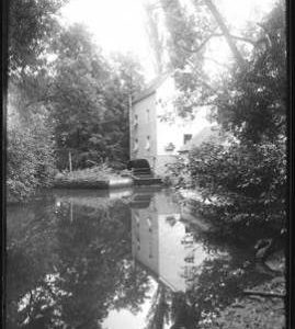 Dean's Mill, Lindfield, and mill pond
