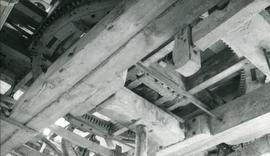 Base and Great Spur Wheel, tower mill, Little Wilbraham