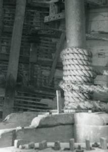 Upright shaft, Six Mile Bottom Mill, Burrough Green