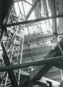 Jolesfield Mill, Partridge Green, under demolition