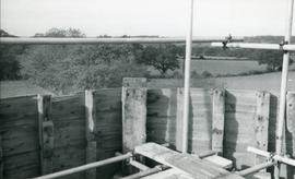 Jolesfield Mill, Partridge Green, under demolition