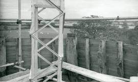 Jolesfield Mill, Partridge Green, under demolition