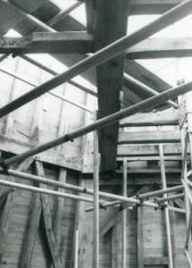 Jolesfield Mill, Partridge Green, under demolition