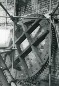 Great spur wheel, Jolesfield Mill, Partridge Green