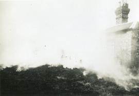 Grass Fire, smock mill, Upminster