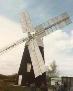 Tower mill, Thelnetham, working again