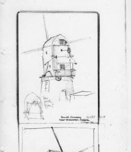 Postmill on Hunts Common, Banham, Norfollk