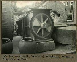 Poll End Windshaft Garden of Windmill Museum Koog aan de Zaan