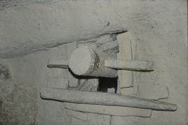 Top end of tentering control, Horizontal windmill, Islam Qala, Herat