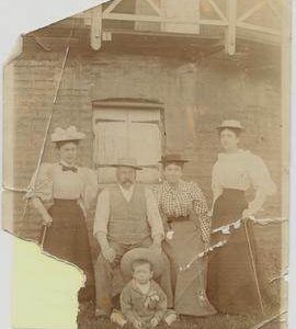 Alfred Hone at City Mills, Ely