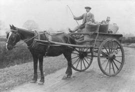 Fred Aldridge, post mill, St Michael South Elmham
